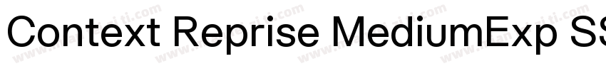 Context Reprise MediumExp SSi Norma字体转换